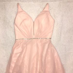 Maxi pink dress